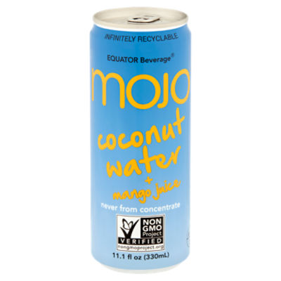 Equator Beverage Mojo Coconut Water + Mango Juice, 11.1 fl oz