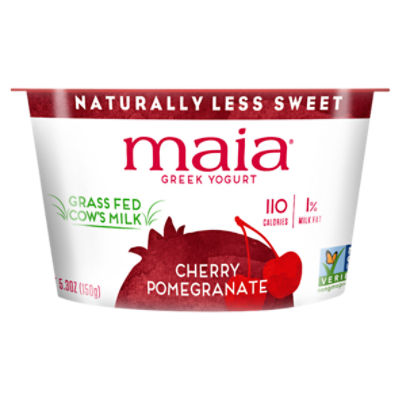 maia Cherry Pomegranate Greek Yogurt, 5.3 oz