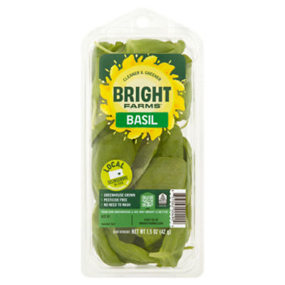 BrightFarms Basil, 1.5 oz, 1.5 Ounce