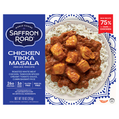Saffron Road Chicken Tikka Masala, 10 oz ShopRite
