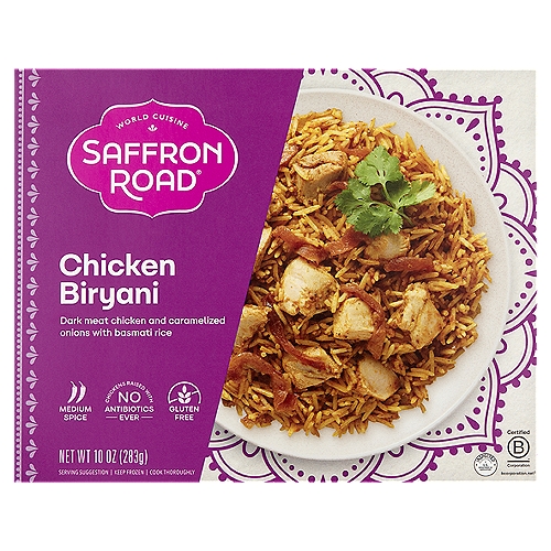 Saffron Road Chicken Biryani, 10 oz