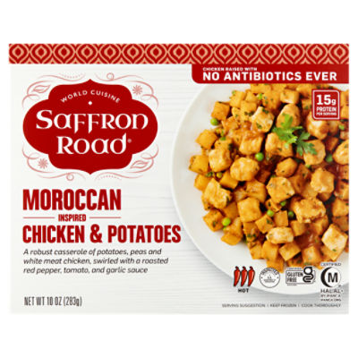 Saffron Road Moroccan Inspired Chicken & Potatoes, 10 oz