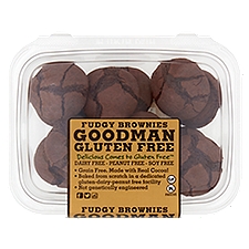 Goodman Gluten Free Fudgy Brownies, 6 oz
