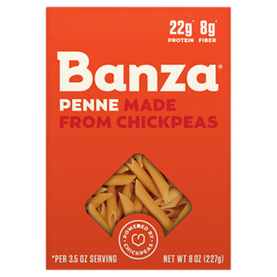 Banza Penne Pasta, 8 oz, 8 Ounce