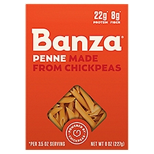Banza Chickpea Pasta - Penne, 8 Ounce