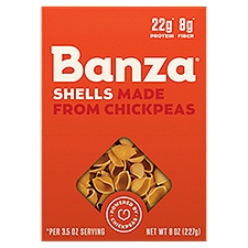 Banza Shells Made from Chickpeas Pasta, 8 oz, 8 Ounce