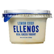 Ellenos Lemon Curd, Real Greek Yogurt, 5.3 Ounce