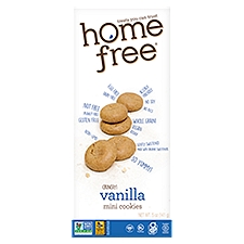 Home Free Crunchy! Vanilla, Mini Cookies, 5 Ounce