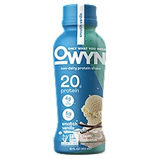 Owyn Smooth Vanilla Non-Dairy, Protein Shake, 12 Fluid ounce