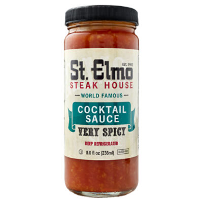 St. Elmo Steak House Cocktail Sauce, 8.0 fl oz