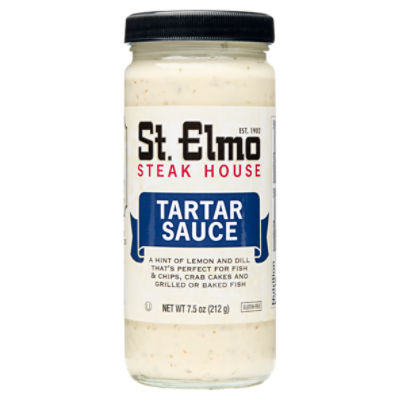 St. Elmo Steak House Tartar Sauce, 7.5 oz