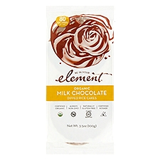 Be In Your Element Dipped Rice Cakes, Organic Milk Chocolate, 3.5 Ounce