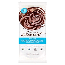 Be In Your Element Organic Dark Chocolate Dipped Rice Cakes, 3.5 oz