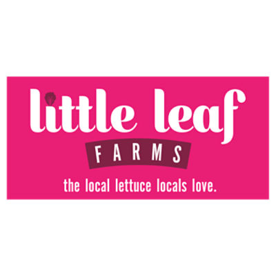 Little Leaf Farms Baby Red & Green Leaf, 4 oz