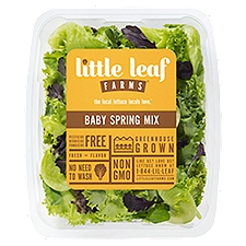 Little Leaf Farms Baby Spring Mix, 4 oz
