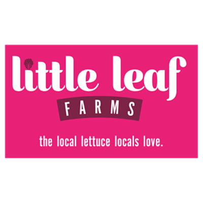 Little Leaf Farms Baby Red & Green Leaf, 8 oz