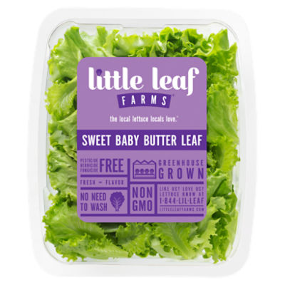 Little Leaf Farms Baby Red & Green Leaf Salad Blend - 4 oz pkg