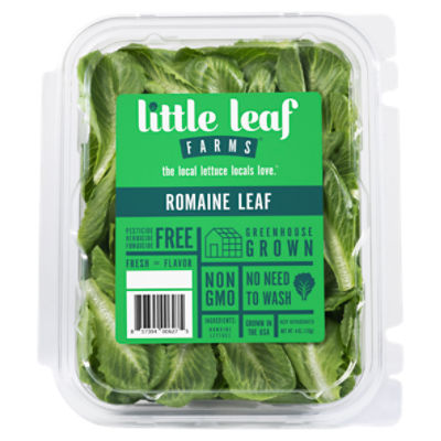 Little Leaf Farms Romaine Leaf, 4 oz