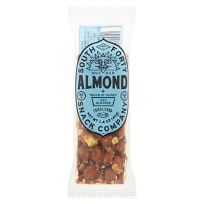 South Forty Snack Company Almond + Touch of Honey Nut Bar, 1.4 oz