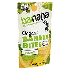 Barnana Original Organic, Banana Bites, 3.5 Ounce