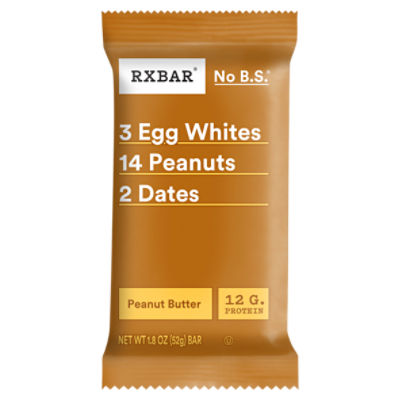 Rxbar Peanut Butter Protein Bar, 1.83 oz