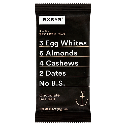 Rxbar Chocolate Sea Salt Protein Bar, 1.83 oz