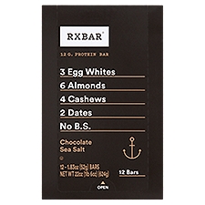 Rxbar Chocolate Sea Salt Protein Bar, 22 oz