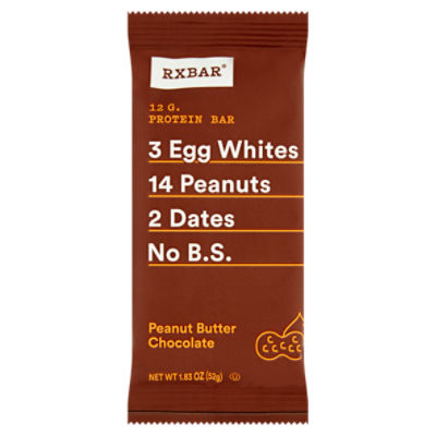 Rxbar Peanut Butter Chocolate Protein Bar, 1.83 oz