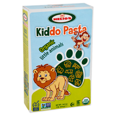 Helios Kiddo Pasta Organic Little Animals Pasta, 16 oz