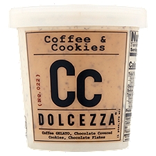 Dolcezza No. 022 Coffee & Cookies Gelato, 1 pint