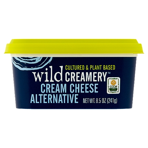 wildCREAMERY Organic Cream Cheese Alternative, 8.5 oz
Plant Based Cream Cheese Alternative that Looks, Tastes & Spreads Like Cream Cheese. Yes - Wildly Delicious!