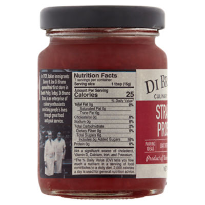 Di Bruno Bros. Strawberry & Prosecco Jam, 3.9 oz