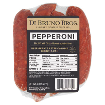 Di Bruno Bros. Pepperoni, 8 oz