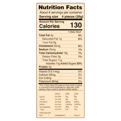 Di Bruno Bros. Cocoa Hazelnut Biscotti, 6.35 oz