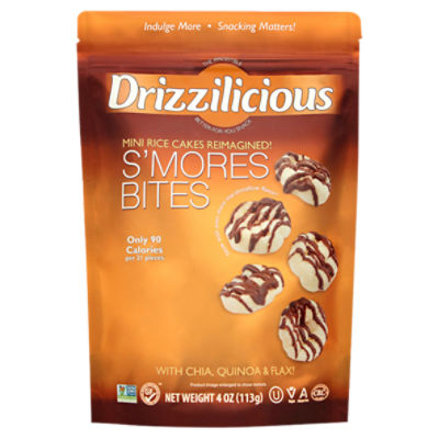 Drizzilicious S'mores Bites, 4 oz