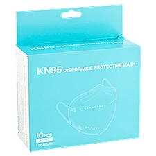 Zhejiang LEO Medical Equipment Co. KN95 Disposable Protective Mask for Adults, 10 count, 10 Each