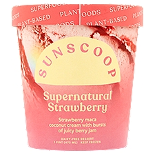 Sunscoop Supernatural Strawberry Dairy-Free Dessert, 1 pint