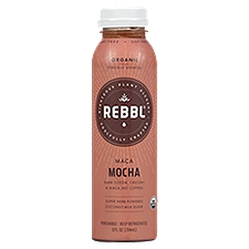 REBBL Organic Maca Mocha, Balancing Elixir, 12 Ounce