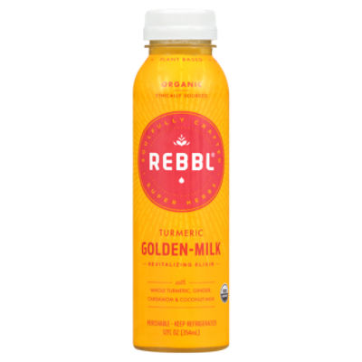 REBBL Organic Turmeric GoldenMilk, Revitalizing Elixir