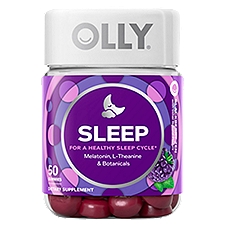 Olly Sleep Blackberry Zen Dietary Supplement, 50 count