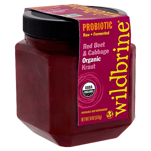 Wildbrine Probiotic Red Beet & Cabbage Organic Kraut, 18 oz
Fermentation Is Wild® wildbrine.com
