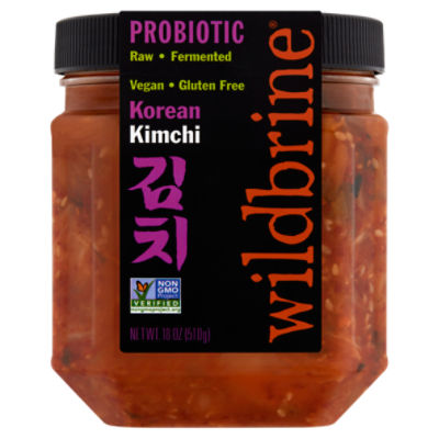 Wildbrine Probiotic Korean Kimchi, 18 oz, 18 Ounce