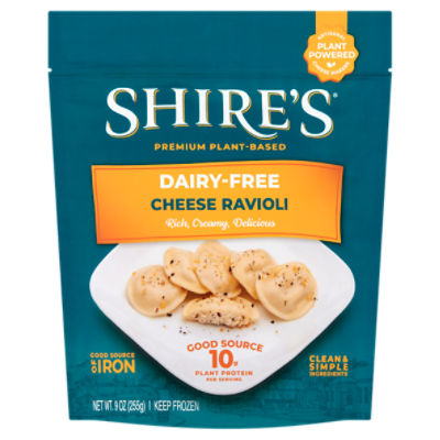 Shire's Dairy-Free Cheese Ravioli, 9 oz
