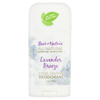 Best of Nature All Natural Lavender Breeze Long Lasting Deodorant, 2.75 oz