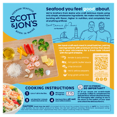 Scott & Jon's Garlic Butter Shrimp Rice Bowl, 9.6 oz