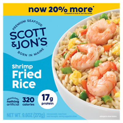 Scott & Jon's Shrimp Fried Rice, 8 oz, 8 Ounce