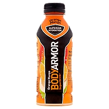 BodyArmor SuperDrink Orange Mango, Sports Drink, 16 Fluid ounce