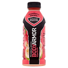 BODYARMOR Sports Drink, Strawberry Banana 16 fl oz, 16 Fluid ounce
