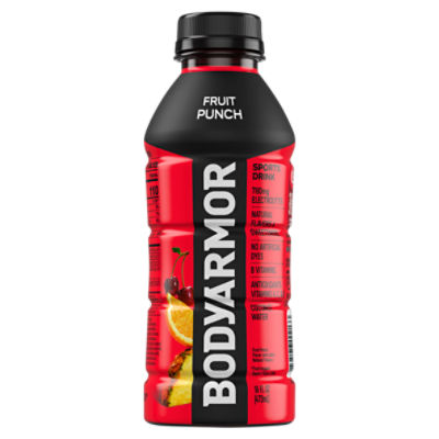BodyArmor SuperDrink Fruit Punch Sports Drink, 16 fl oz ShopRite