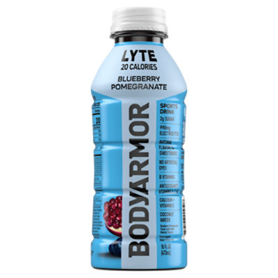 BodyArmor Lyte SuperDrink Blueberry Pomegranate Sports Drink, 16 fl oz ...